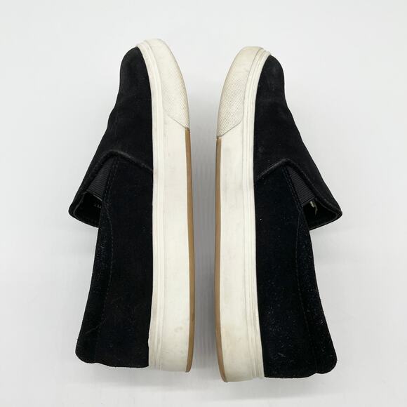 Steve Madden Womens Size 8.5 Suede Slip On Coulter Sneakers Minimalist Classic - Picture 5 of 9
